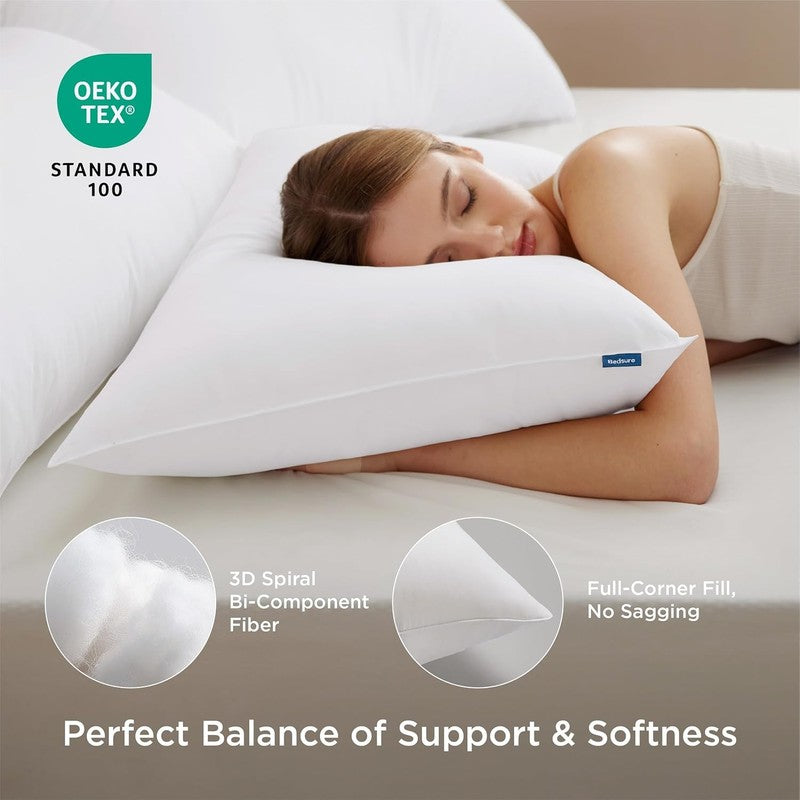Pillows Queen Size Set of 2, Soft Fluffy Supportive for Sleeping1
