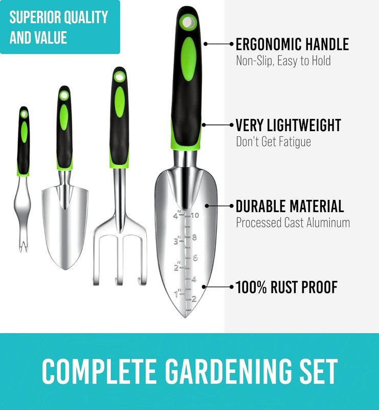 Durable 22-Piece Heavy Duty Gardening Tools Set for Men and Women1