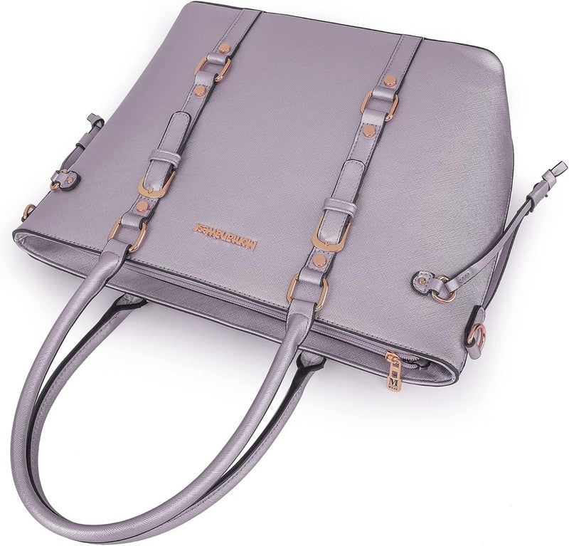 3PCS Purses for Women Tote Bag and Wallet Set Shoulder Satchel Handbags2