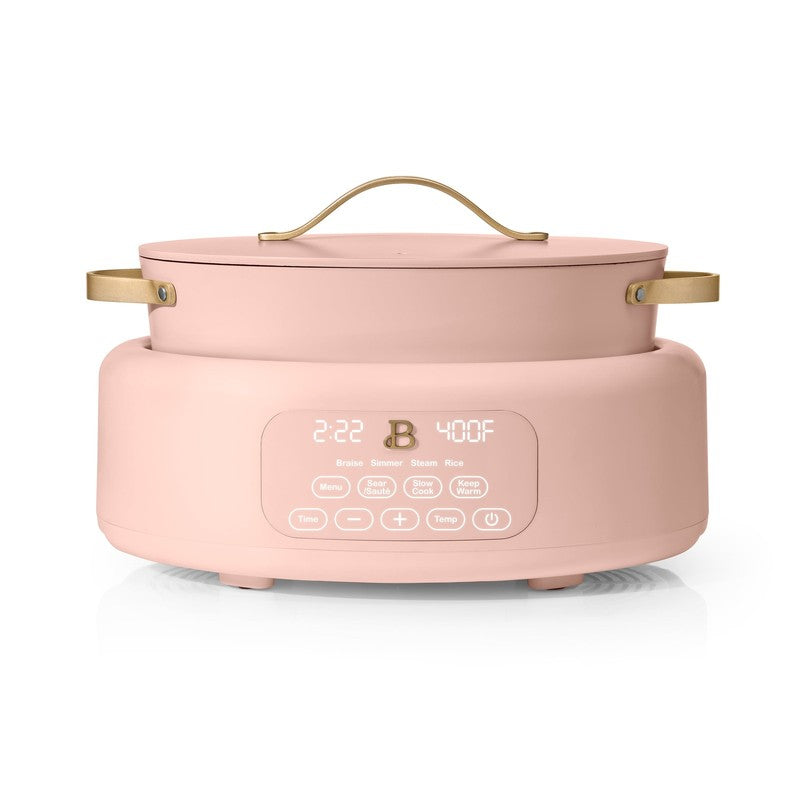 10 in 1, 6 Qt Electric Multi Cooker, Rose by Drew Barrymore0