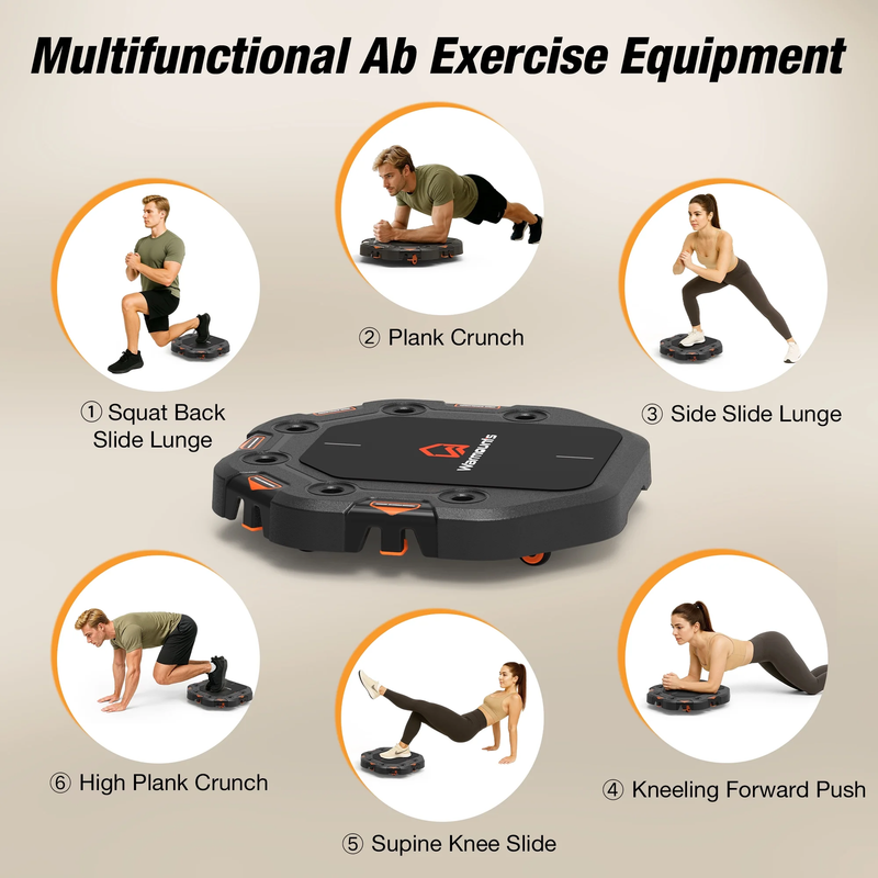 7 In 1 Adjustable Push up Board with Resistance Bands & Door Anchor   Full Body 5