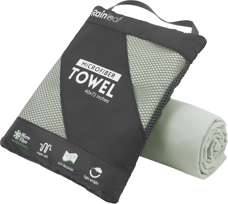 Microfiber Travel Towel Quick Dry Gym Camping Beach Pool Ultra Compact0