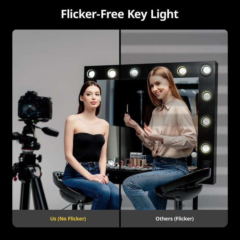 16" Softbox Lighting Kit LED 50W 5500K 97CRI Continuous Light for Video & Photo2
