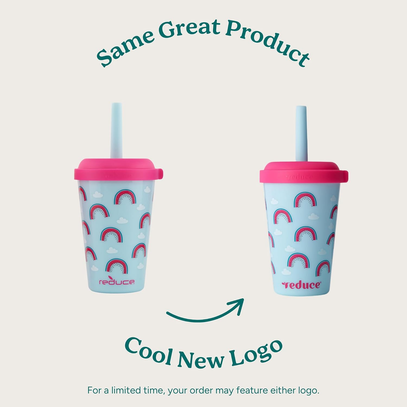 Gogo’s Kids 5PK Portable Tumblers 12oz Stackable Cups w/ Lids Spill Proof Straws1