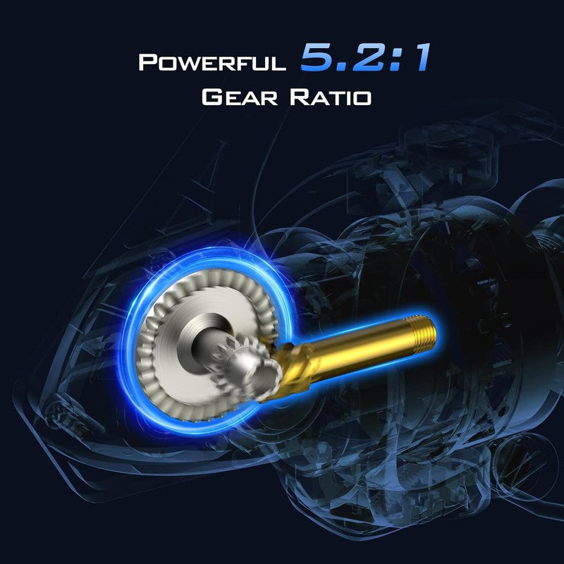 Centron Spinning Reels - Ultra Smooth, Lightweight, 17.5Lbs Max Drag2