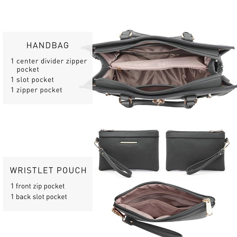Women Handbag Purse Shoulder Top Handle Satchel Tote Work Bag Clutch5
