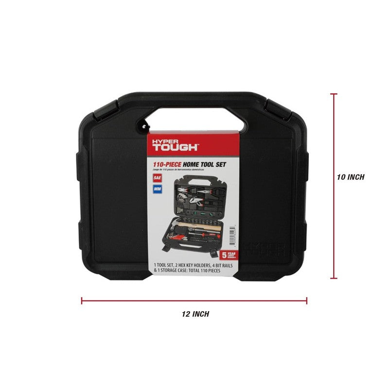 110-Piece Home Project Tool Set with Storage Case2