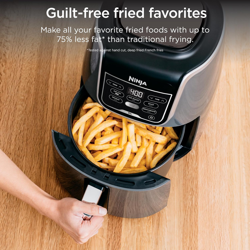 Ninja AF150AMZ XL 5.5QT Air Fryer 5 in 1 Roast Bake Reheat Dehydrate3