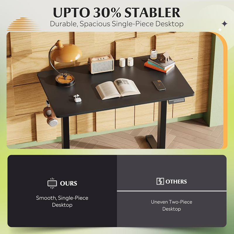 48" Adjustable Electric Standing Desk Home Office Computer Desk4