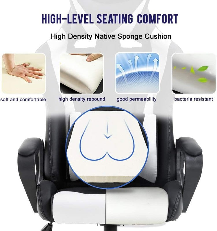 Ergonomic High Back Gaming Chair with Lumbar Support for Office & PC Use4