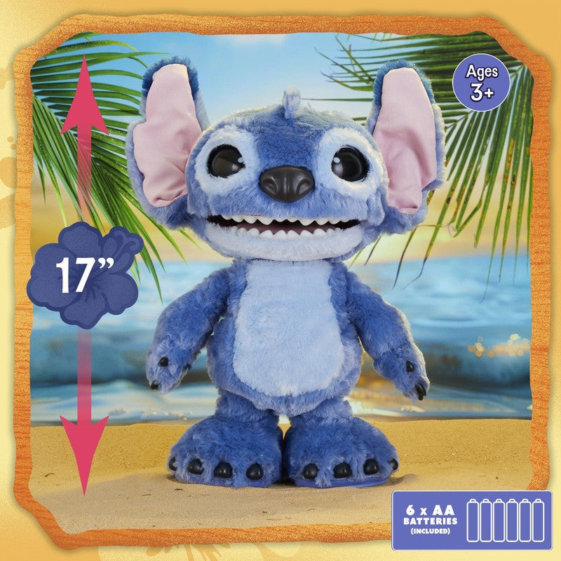 Ultimate Interactive 17 In Plush Toy 100+ Sounds Reactions Kids 3+8