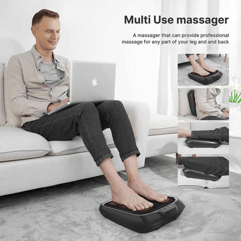Foot Massager with Heat,Shiatsu Foot Massager for Circulation, Back Massager, Fo9