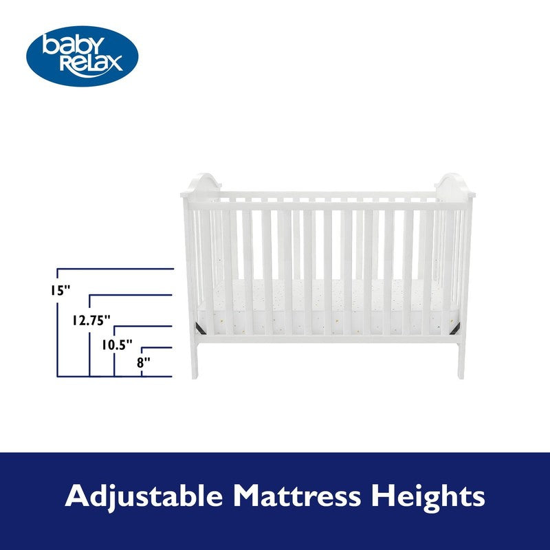 Adele 3-In-1 Convertible Crib, White9