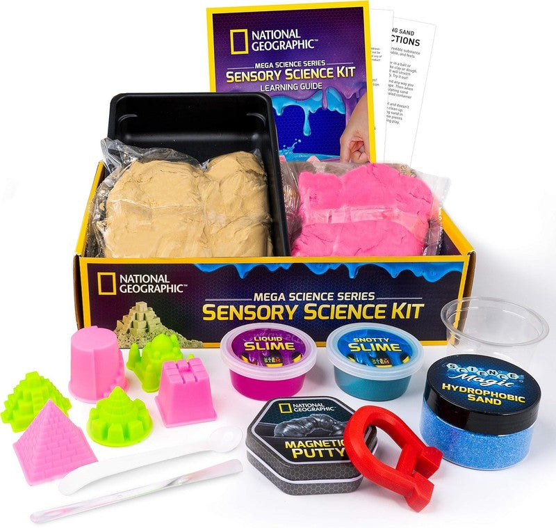 National Geographic Sensory Science Kit Sand Putty STEM Stress Relief Toy1