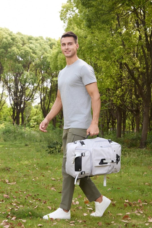 50L Travel Backpack Waterproof Extra Large Laptop Hiking Business Grey11