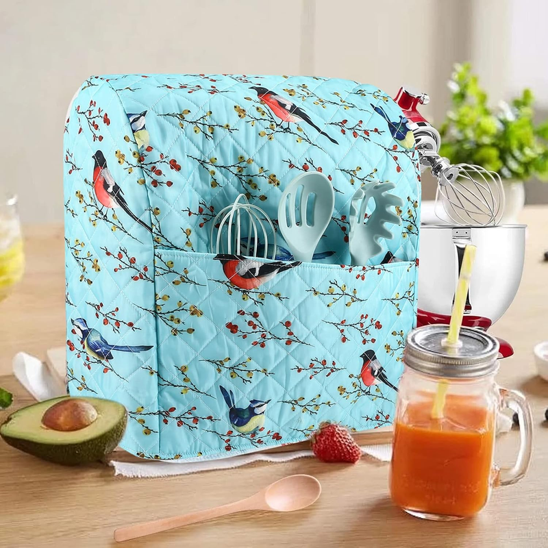 KitchenAid Stand Mixer Cover 5 8 Qt Dust Cover w/ Storage Pockets6