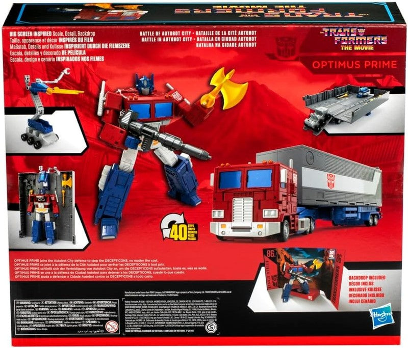 Studio Series Commander Class Optimus Prime 86 31 – 7" Action Figure for Kids 8+6