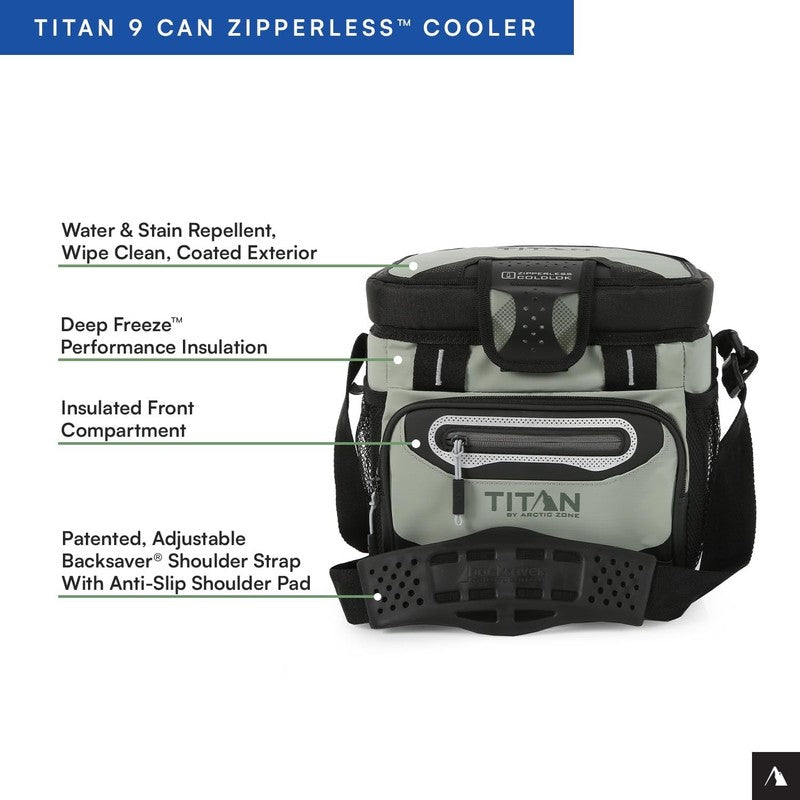 Deep Freeze Zipperless Hardbody Cooler with Insulation & Smartshelf2