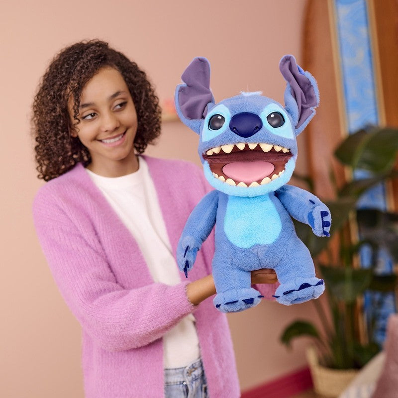 Stitch Puppetronic 18" Interactive Plush 100+ Actions & Sounds Ages 6+9