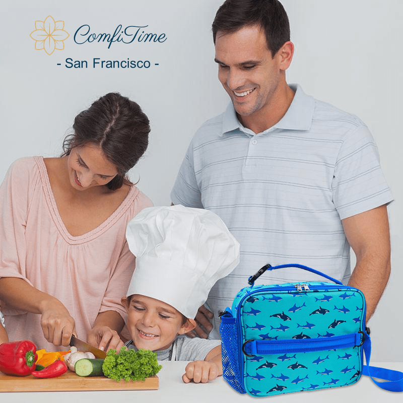 Lunch Bag for Kids – Insulated Lunch Box for Girls and Boys, Cute Reusable Coole4