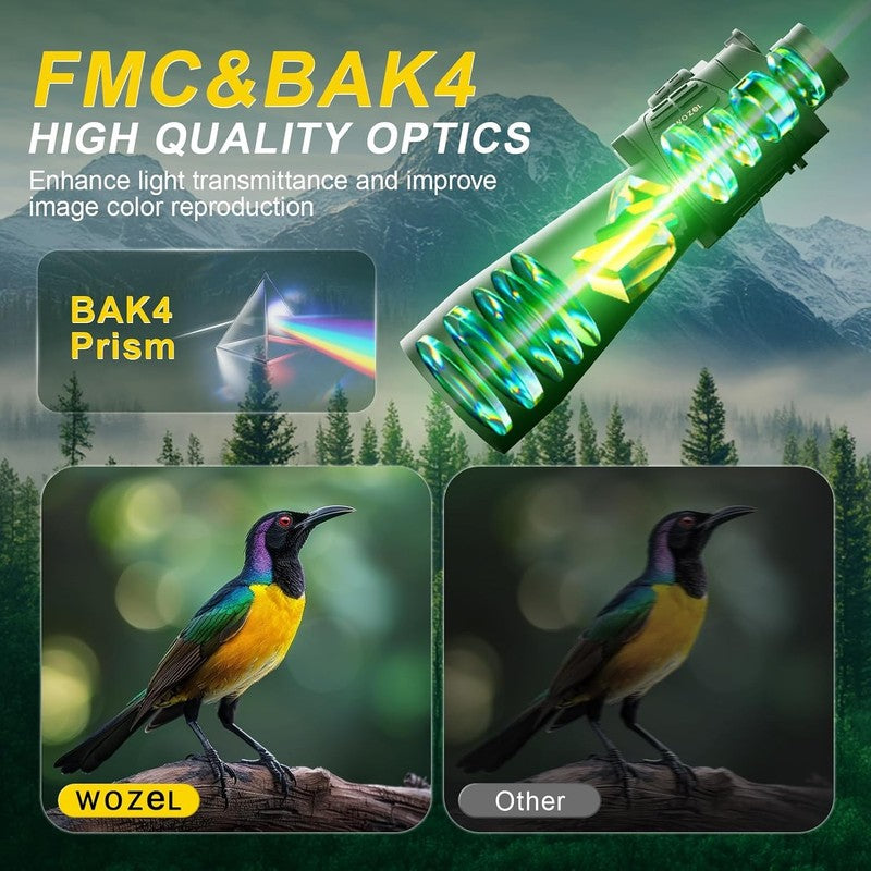 20x70 High Power Binoculars for Adults HD Bird Watching Hunting Travel Camping6
