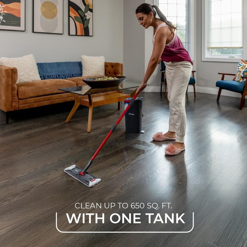 H2Pro Flat Mop System | Quick Clean with Reusable Microfiber Pads6