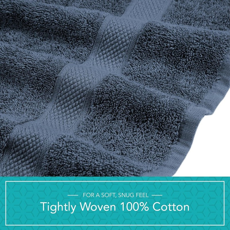 Pleasant Home Bath Towels Set of 6 (24” X 50”) 100% Cotton, 515 GSM | Lightweigh5