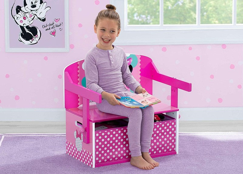 Kids Convertible Activity Bench - Minnie Mouse1