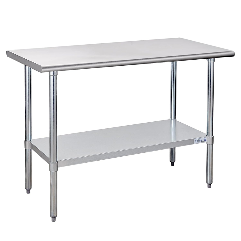 48x24 NSF Stainless Steel Prep Table Commercial Work Table w/ Undershelf9