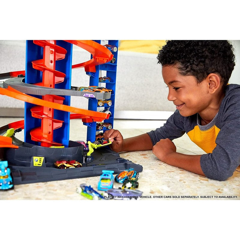 ​Hot Wheels City Mega Garage Playset1