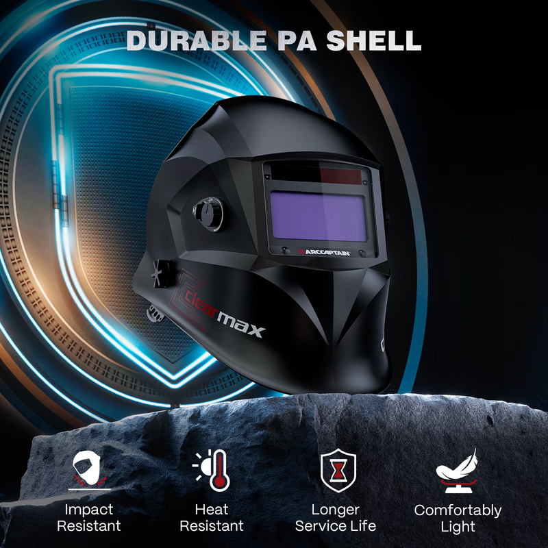 Small View Auto Darkening True Color Welding Helmet3