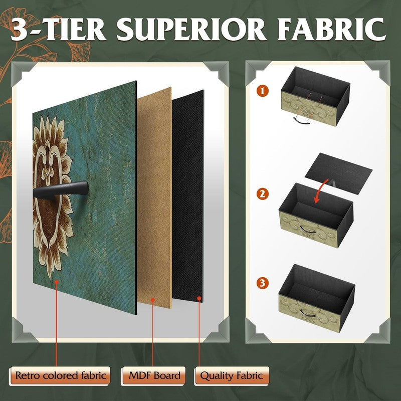 9 Drawer Dresser, Fabric Storage Tower for Bedroom, Hallway, Entryway, Closet, T4