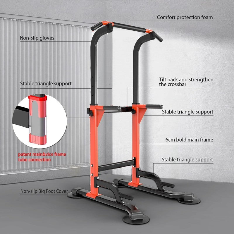 Dip Station   Home Gym Strength Training Pull Ups Dip Ups 330Lbs1