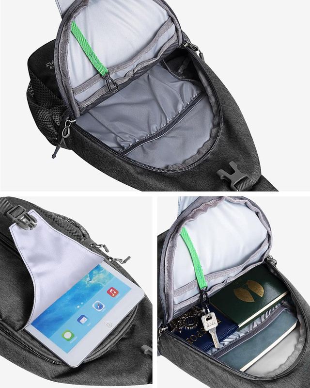 Small Hiking Sling Bag Crossbody Chest Backpack Daypack Men Women4