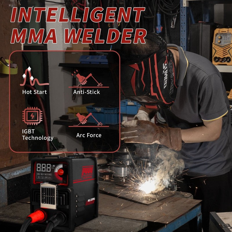 110V 135A Stick & TIG Welder with Digital Screen, Overheat Protection & Hot Star4