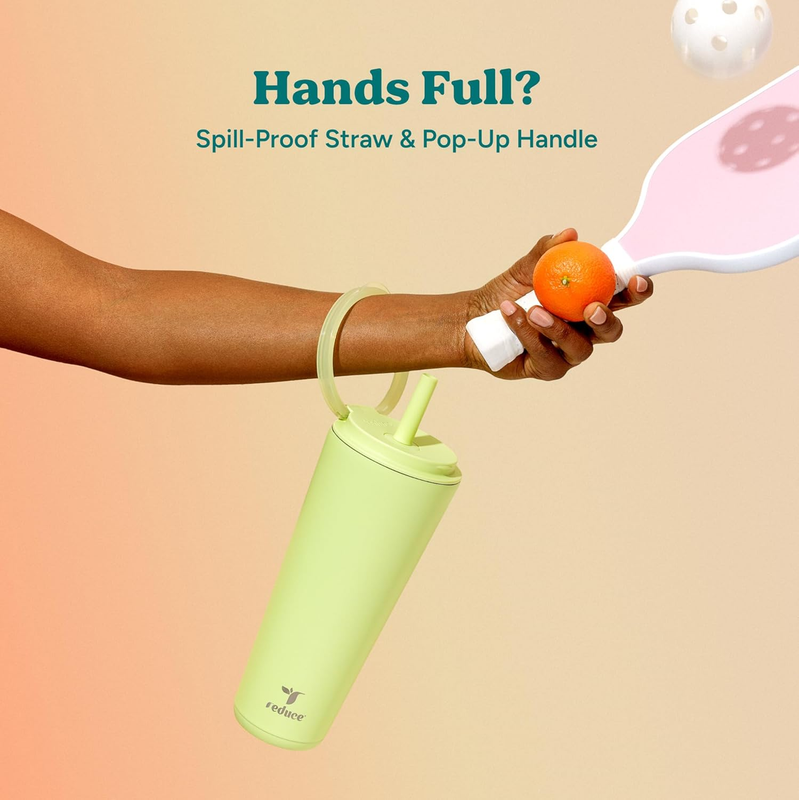 32oz Stainless Insulated Tumbler Spill Proof Flip Lid Cold 32H3