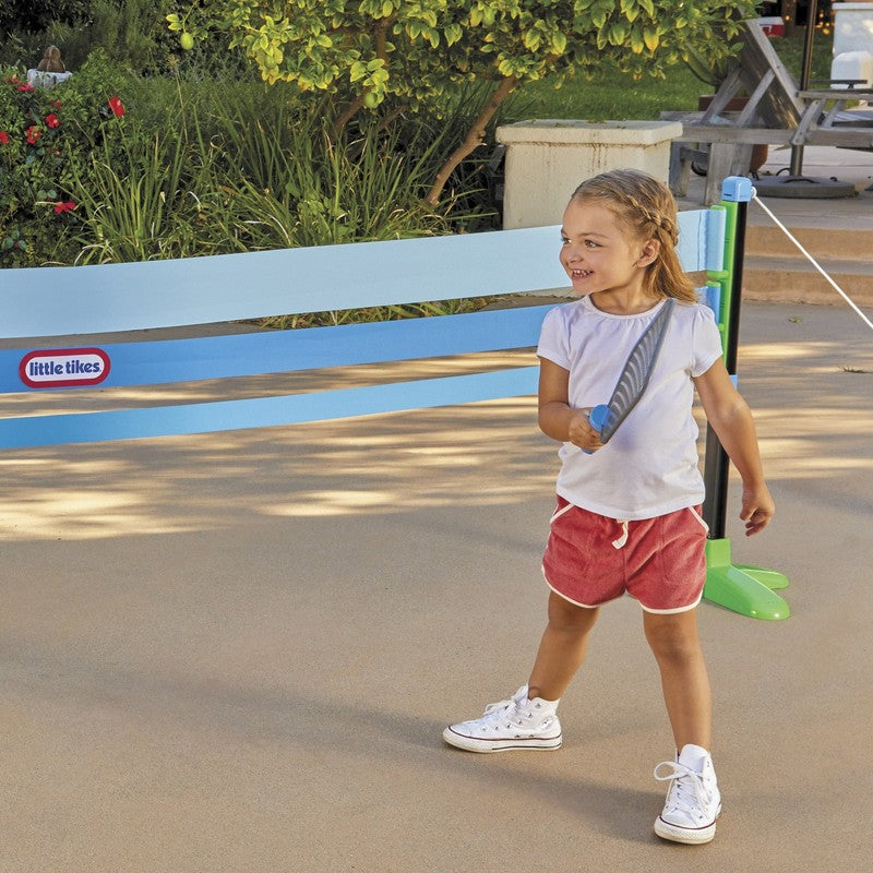 Totsports Pickleball Set, Includes 2 Paddles, 2 Balls, & Net, Ages 3+, Blue2