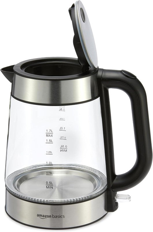 Fast Boiling Electric Kettle with Glass Carafe, BPA Free, 1.8 Quarts4