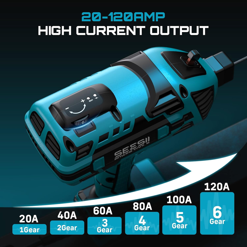 Portable Welder Handheld, 110V 120A Portable Welding Machine with Goggles & Chip4