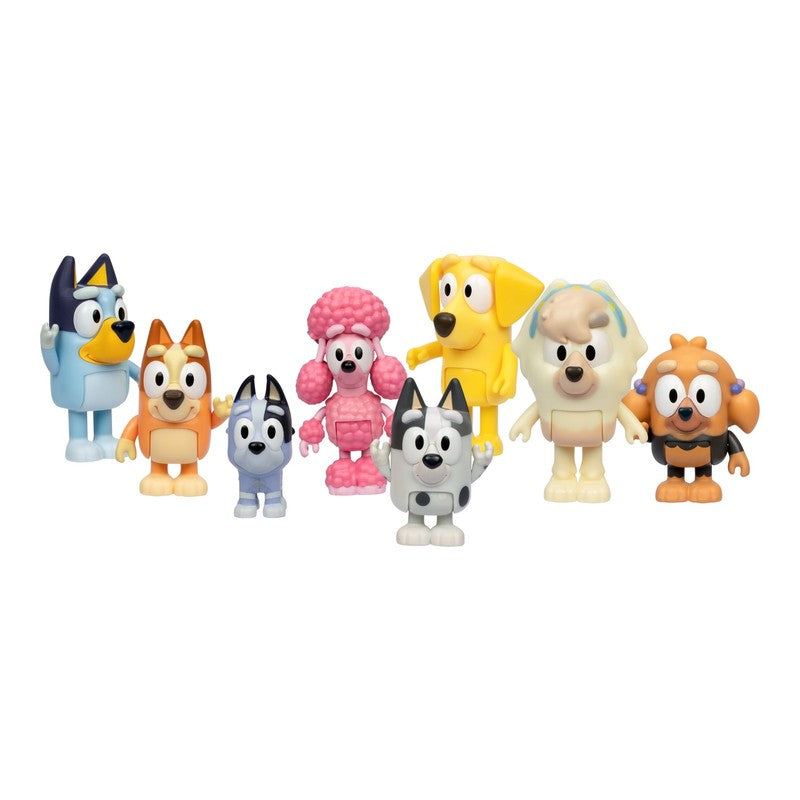 Neighborhood Friends 8 Pack, 2 2.5 Inch Articulated Figures, Toys for Kids 3 6 Y2