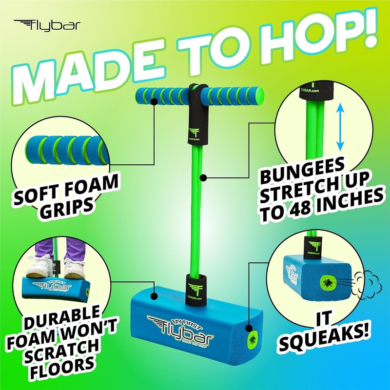 My First Foam Pogo Jumper for Kids Fun and Safe Pogo Stick for Toddlers, Durable1