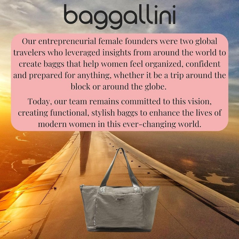 Carryall Expandable Lightweight Travel Tote 22" Packable Folding Compact Nylon W6