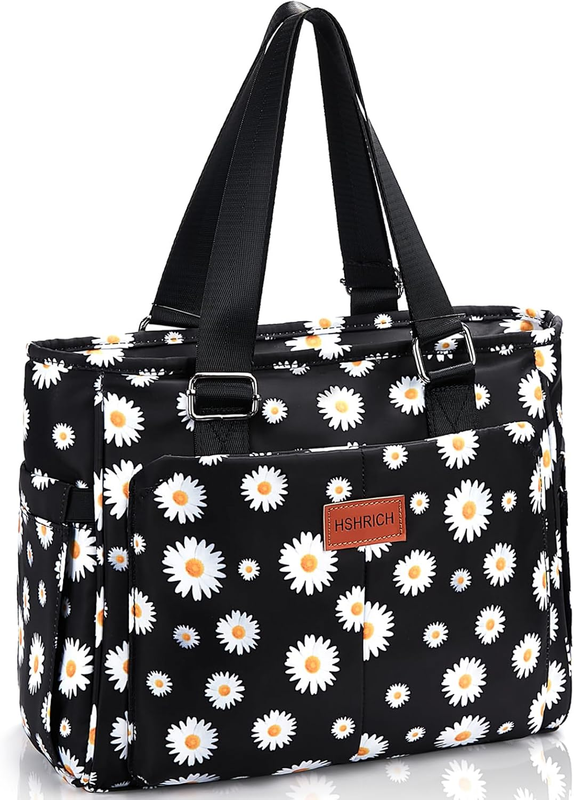 Large Floral Insulated Lunch Bag Women Leakproof 12L Cooler Tote for Work Picnic9
