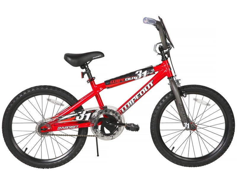 20"  Wipeout Boys Bike, BMX, Red, Kids Age 7 14 Years1