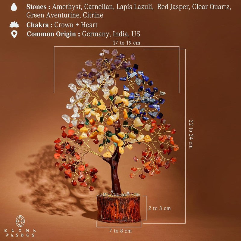 Crystal Tree of Life 7 Chakra Healing Crystals Trees for Home Decor, Office Desk2