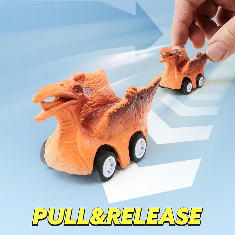 13 in 1 Dinosaur Toys for Kids 3 5, Triceraptor Dinosaur Truck with 12 Pull Back4