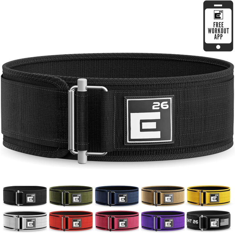 Self Locking Weight Lifting Belt Premium Support for Deadlift Training Men Women7