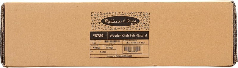 Wooden Chairs, Set of 2   Blonde Furniture for Playroom5