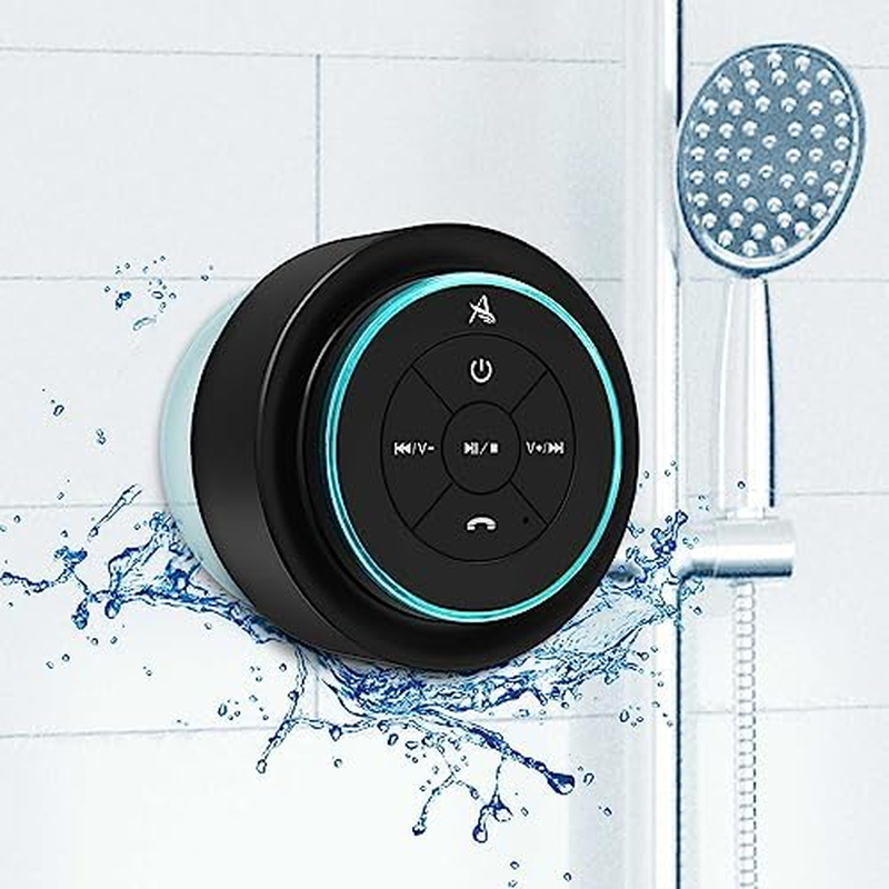 Soundangel Mate Shower Speaker, IPX7, Suction Cup, 12H Play, Rich Bass, Gift0