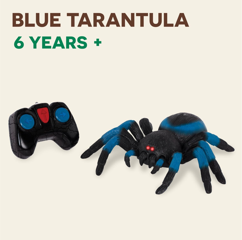 – Remote Control Tarantula for Kids with LED Eyes – Realistic Spider Toy with Mo2